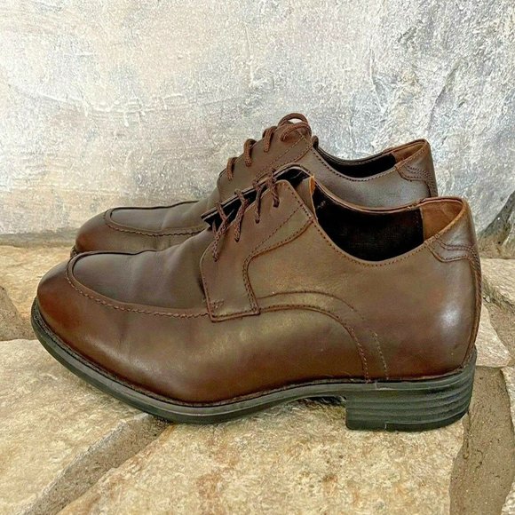 Johnston & Murphy Mens Sz 9 M Brown Waterproof XC4 System Dress Shoes - Picture 8 of 11